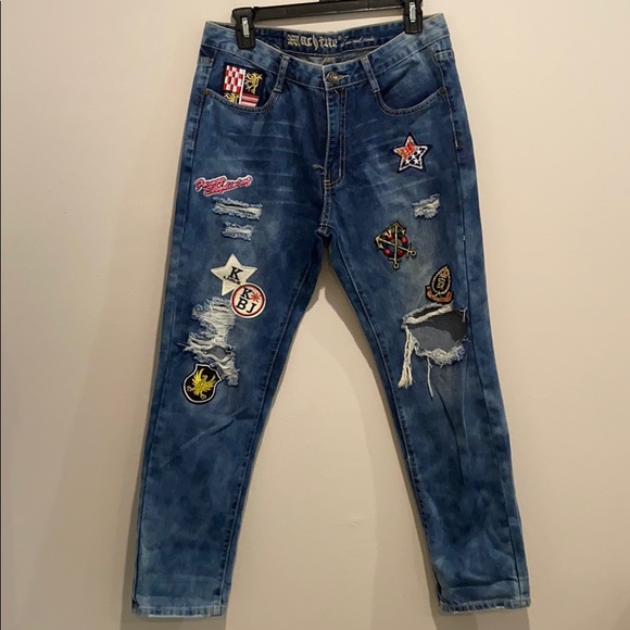 Machine Pour Neuf Mode Denim pants. Size 30 - Picture 2 of 12